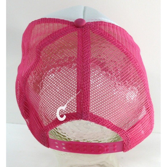 NEW Trucker Style Hat Fashion Store Garage Logo Limited Edition Promo Women Pink - Picture 3 of 6